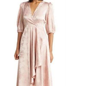 Calvin Klein/Faux Wrap Dress